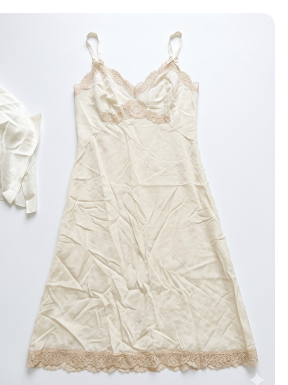 Vintage Lorraine lingerie Slip nightgown 32 short